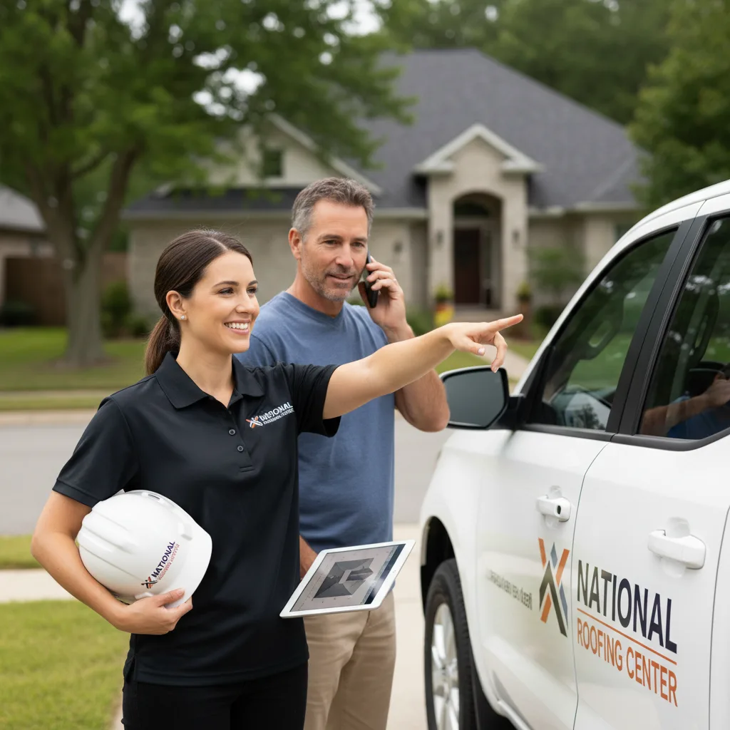 National Roofing Center customer support in Rhododendron